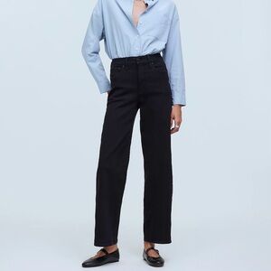 NEW Madewell The perfect vintage wide-leg jean black, NEW